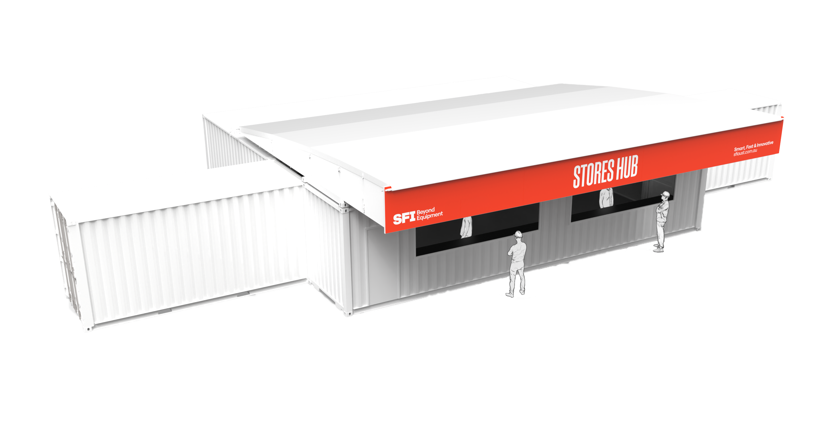 40' Stores Hub SFI Australia Shutdown Tools Store & Consumable Partner