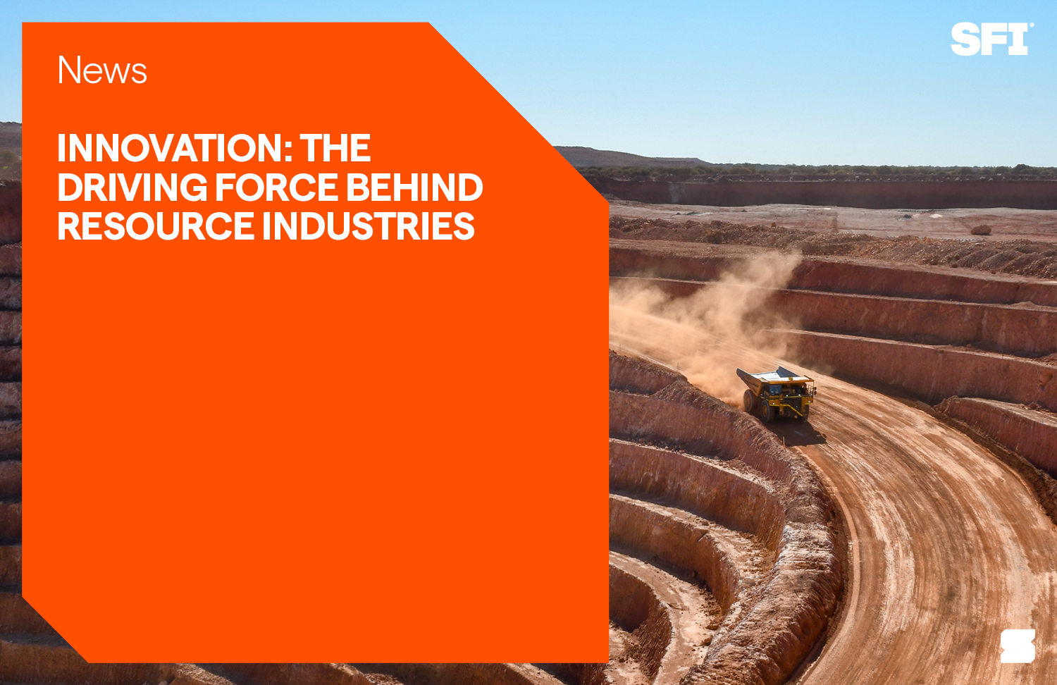 Innovation The Driving Force Behind Resource Industries SFI